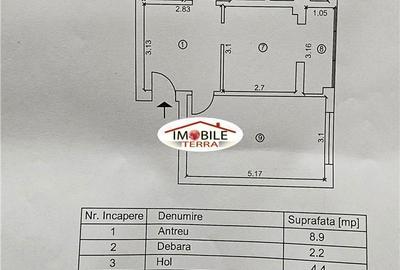 Apartament cu 3 camere decomandat în Vasile Aaron - 2