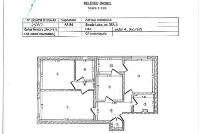 Apartament cu 3 camere semidecomandat în Berceni - 2