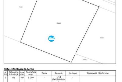 Teren Construcții intravilan de 1000 mp, în Bucium - 4