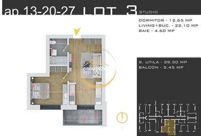 Apartament cu 2 camere decomandat în Titan - 5