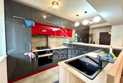 Apartament cu 3 camere semidecomandat, mobilat în Vest - 5