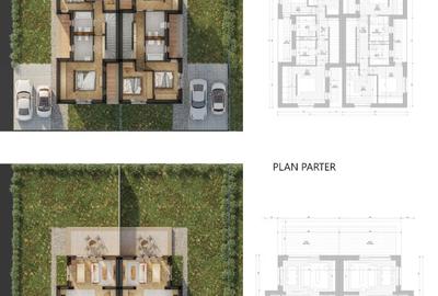 Duplex cu 4 camere cu Teren 324 Mp în Corbeanca - 28