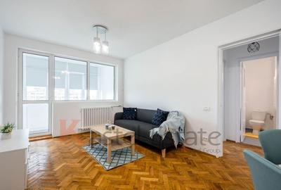 Apartament cu 2 camere semidecomandat, mobilat în Berceni