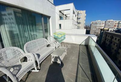 Apartament cu 3 camere semidecomandat, mobilat în Kiseleff