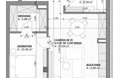 Apartament cu 2 camere în Andrei Mureșanu - 9