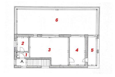 Apartament cu 2 camere semidecomandat în Europa