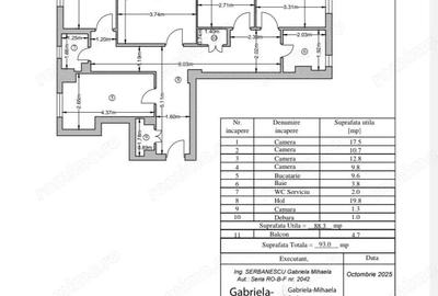 Apartament cu 4 camere 93 mp - Iuliu Maniu - 1