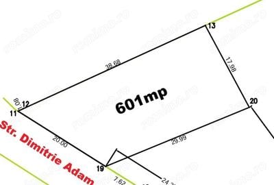 Teren de 601 mp, în Moșnița Nouă