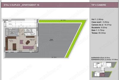 3 Camere DUPLEX Timpuri Noi Terasa Metrou - 4