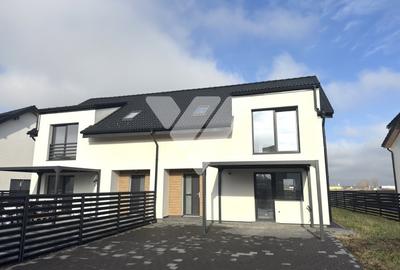 Duplex intabulat 4 camere 110 mp utili si teren 390 mp Sura Mica Sibiu - 1