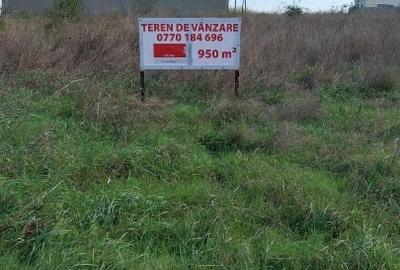 Teren Construcții intravilan de 950 mp, în Nord-Vest