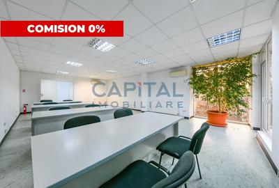 Spatiu birou de inchiriat, 270mp, mobilat, Semicentral, Comision 0% - 2
