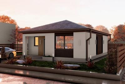 Casă Parter -  Modernă - Strada Asfaltata - Comuna Berceni - 12