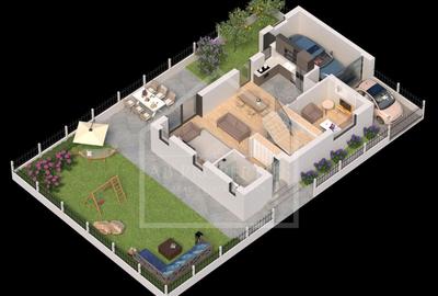 Vila 4 camere | Garaj, Pompe caldura, Panouri fotovoltaice, etc - 4