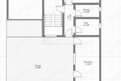 Casă cu 4 camere cu Teren 1105 Mp în Făget - 3