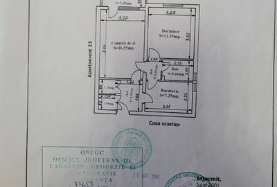 Apartament cu 2 camere decomandat în Far - 2