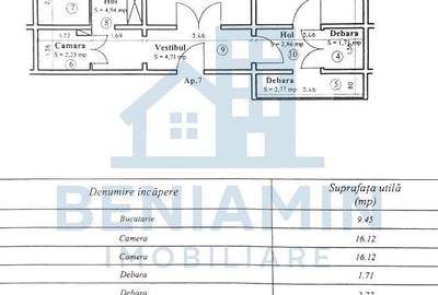 Apartament cu 2 camere decomandat în Bartolomeu - 6