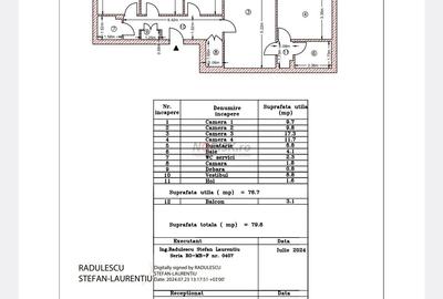 Apartament cu 4 camere semidecomandat în Teiul Doamnei - 12