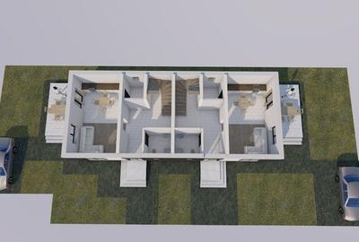 1\2 Duplex Utvin P+E,4Camere,2 Bai,Toate Utilitatile - 12