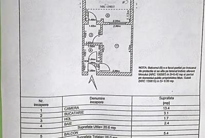 Apartament cu 1 camera in Micro 19, langa Piata