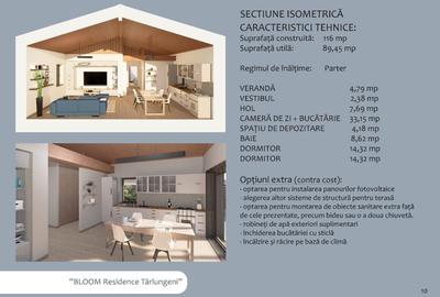 Casă cu 3 camere cu Teren 511 Mp în Tărlungeni - 8