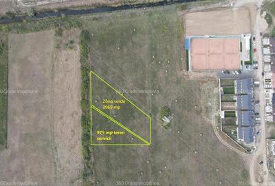 Teren de Servicii + Zona Verde Loca?ie Excelenta Comision 0% - 4