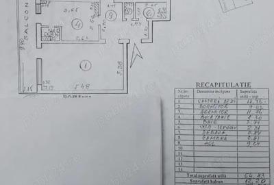 85.000 euro, NEGOCIABIL, 3 camere, etaj 7 Micro18 - 5