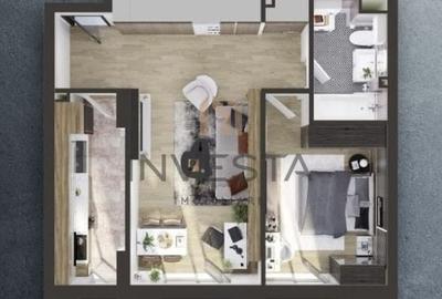 Confort, spațiu și parcare subterană – apartament 2 camere, imobil NOU - 7