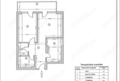 Apartament cu 2 camere decomandat în Măgurele - 3