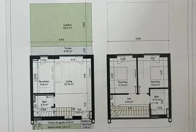 Apartament cu gradina Pipera Plaza - 10