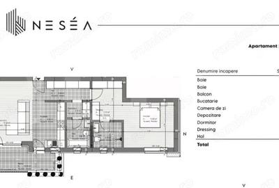 Apartament cu 2 camere decomandat în Central - 1