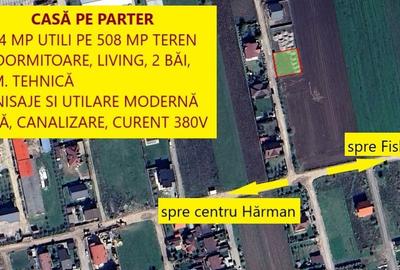 De vanzare casă, în Hărman, 114 mp utili, COMISION 0% - 1