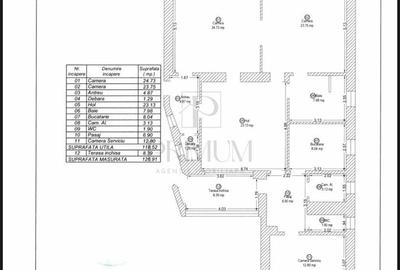 Apartament spatios - zona medicina /prefectura - compartimentare deosebita