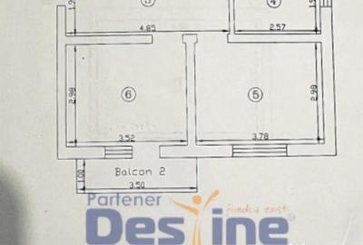 Apartament cu 3 camere decomandat în Valea Lupului - 1