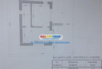 Casă cu 1 camere cu Teren 880 Mp în Bălteni