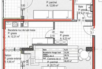 Apartament cu 2 camere semidecomandat în Gheorgheni