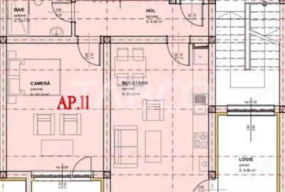 Apartament cu 2 camere decomandat în Central - 3