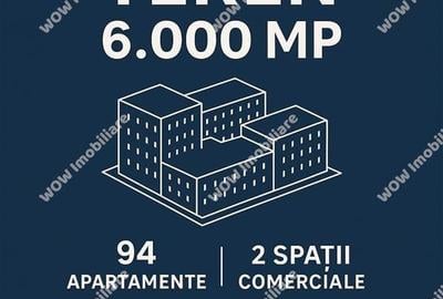 Teren Construcții intravilan de 6000 mp, în Piața Cluj