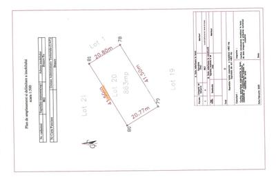 Teren Construcții intravilan de 863 mp, în Central - 4
