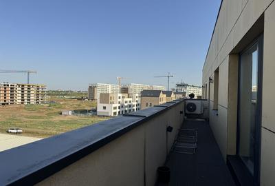 Penthouse cu 3 camere decomandat, mobilat în Pipera - 18