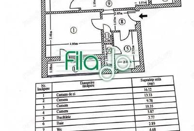 Apartament cu 4 camere decomandat în Titan