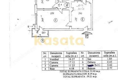 Apartament cu 2 camere semidecomandat în Moșilor - 3