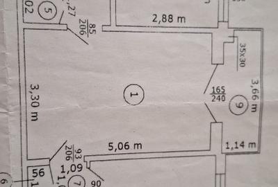Apartament cu 2 camere semidecomandat în Titan - 10