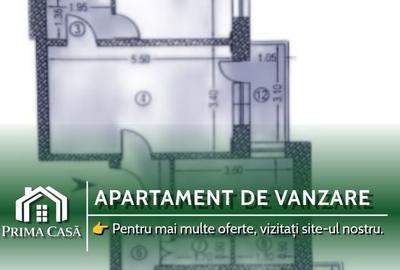 Apartament cu 3 camere decomandat în Unirii Sud