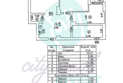Apartament cu 2 camere decomandat, mobilat în Unirii - 12