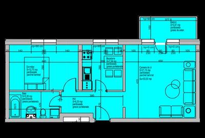 Apartament cu 2 camere decomandat în Bucureștii Noi - 3