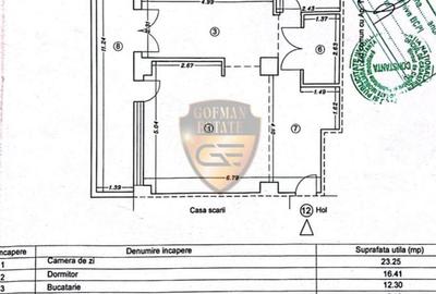 Apartament cu 3 camere în Central