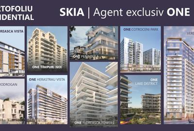 Apartament cu 2 camere semidecomandat în Pipera