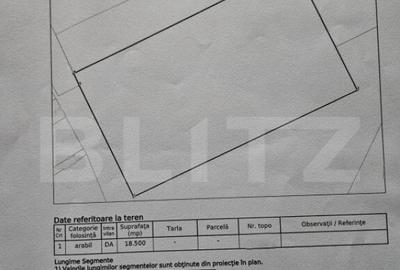 Teren intravilan de vanzare, 1,85 ha, zona Decebal - 2