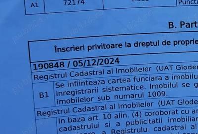 Teren de 1532 mp, în Glod - 3